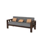 FrontWood Sheesham Wood Cushioned Sofa Set for Living Room - Image 21