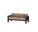 FrontWood Sheesham Wood Cushioned Sofa Set for Living Room - Image 28