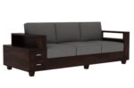 Sheesham Wood Sofa Set with 2 Drawer Storage – Walnut Finish - Image 5