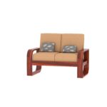 Sheesham Wood 6 Seater Sofa - Image 17