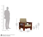 Solid Sheesham Wood 6 Seater Sofa Set - Image 36