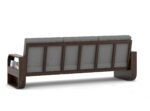 Sheesham Wood 7-Seater Sofa Set – Walnut Finish - Image 5