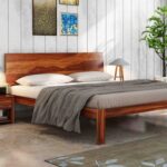 Samos Solid Sheesham Wood Bed (Without Storage)